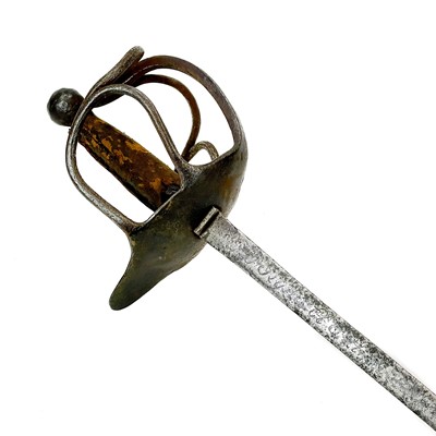 Lot 165 - A Basket-hilted Rapier.