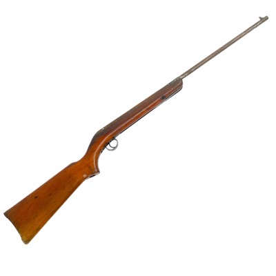 Lot 154 - A break action air rifle.