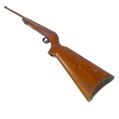 Lot 154 - A break action air rifle.