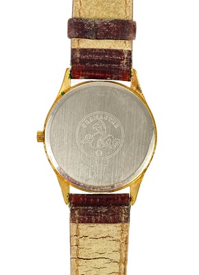 Lot 171 - Omega - An Omega Seamaster Quartz gentleman's gold-plated wristwatch.