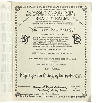 Lot 131 - (Wicca) [Charles & Mary Cardell]