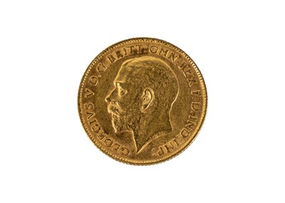 Lot 133 - UK gold half sovereign 1911