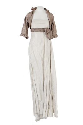 Lot 441 - Jacques Azagury - A silk evening dress worn by Helen Mirren.