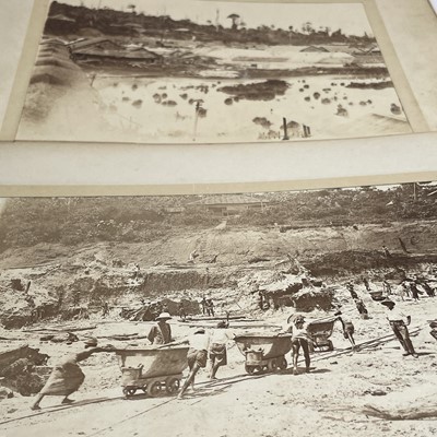 Lot 187 - Mining interest, a report and photographs of Tronoh Tin Mine, Malaysia.