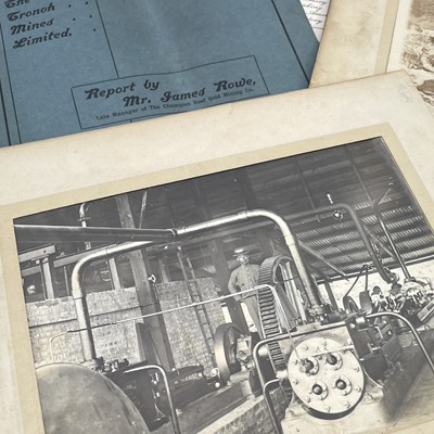 Lot 187 - Mining interest, a report and photographs of Tronoh Tin Mine, Malaysia.