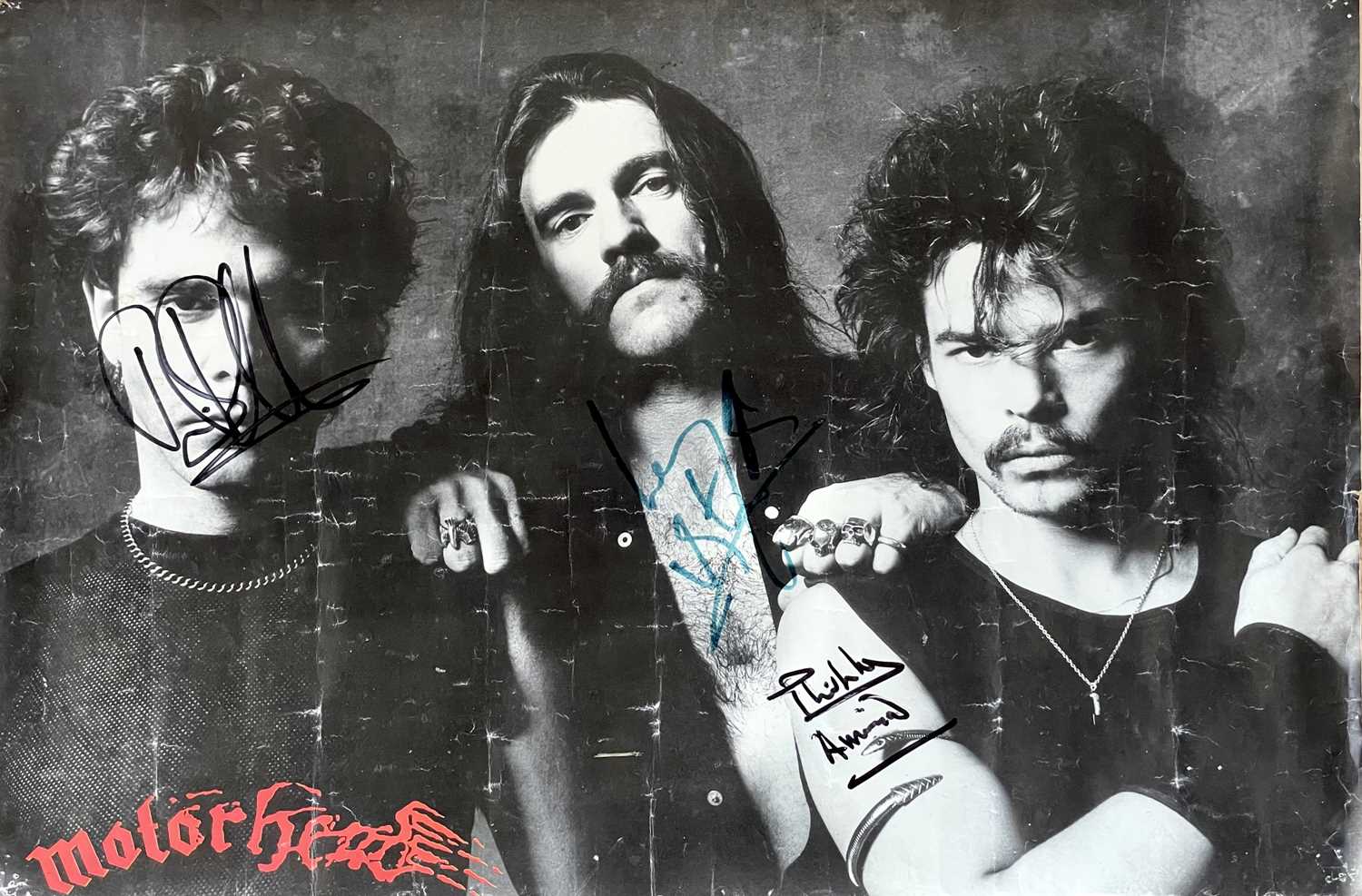 Motorhead Ss Lot 65 - (Signed) Motorhead Poster