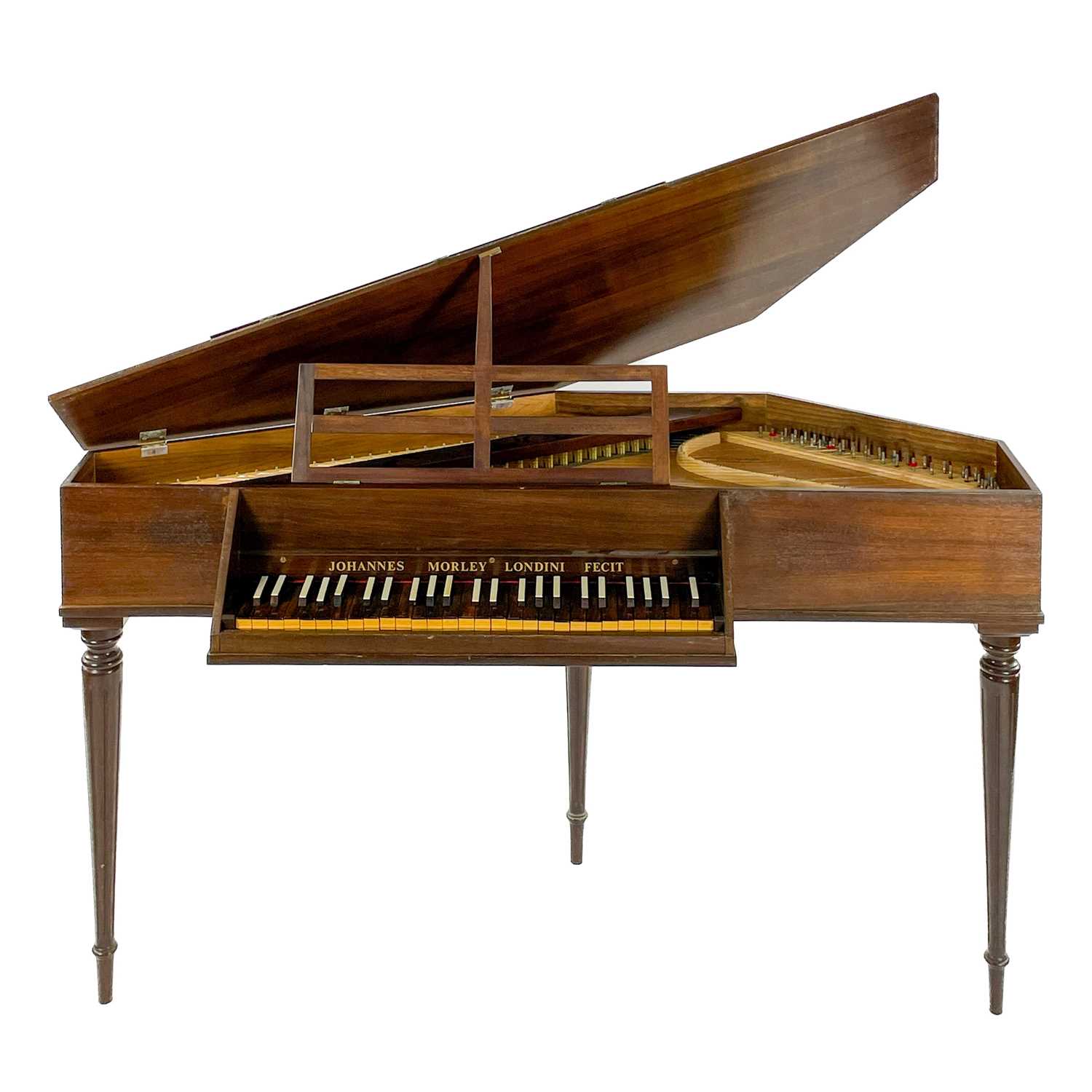 Lot 12 - John Morley of London four octave Virginal