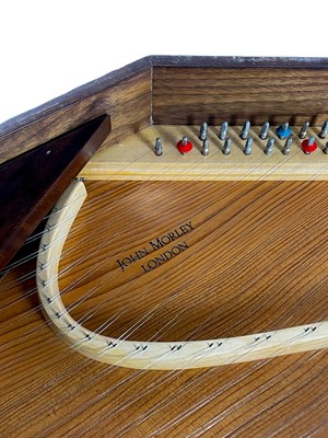 Lot 12 - John Morley of London four octave Virginal