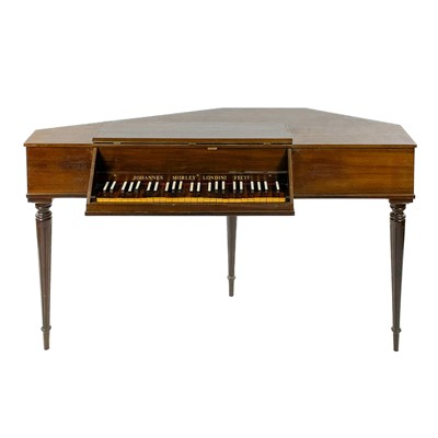 Lot 12 - John Morley of London four octave Virginal