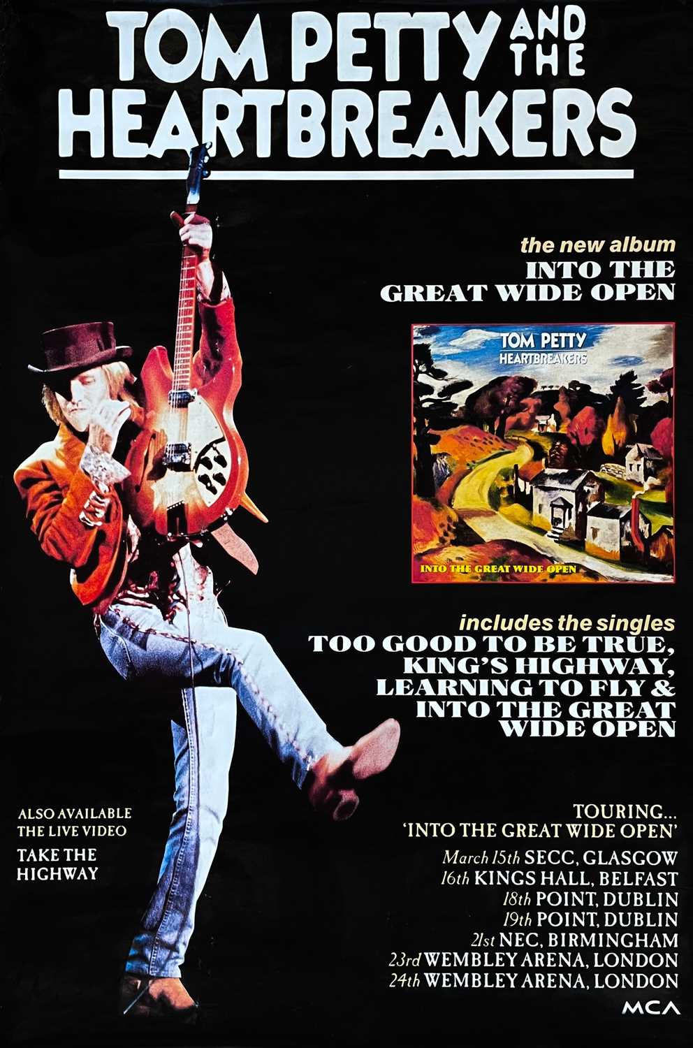 Lot 83 Tom Petty poster.