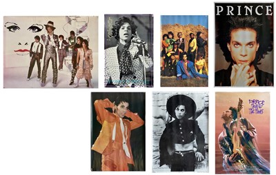 Lot 103 - Prince. Seven original promo posters.