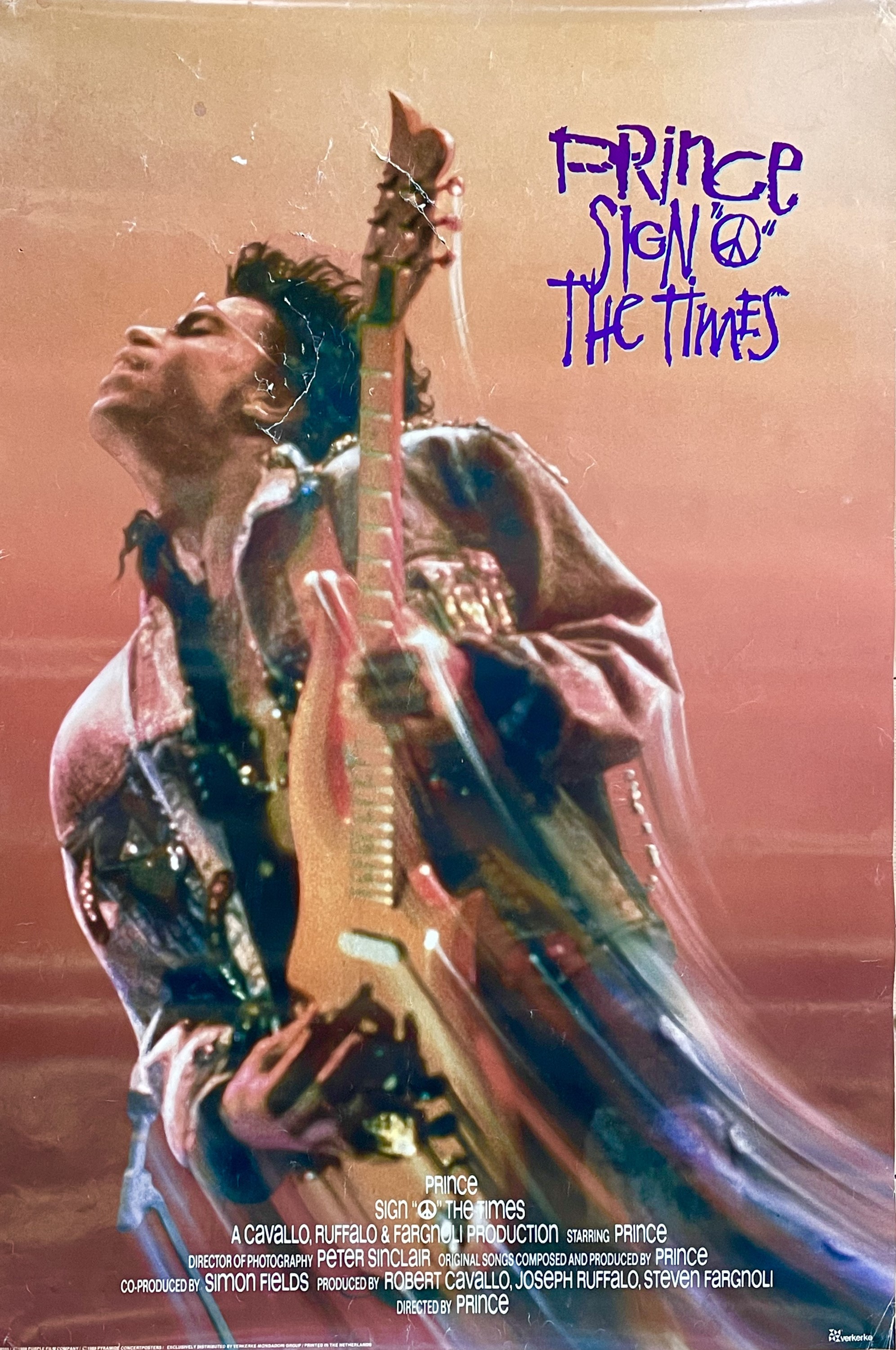 Lot 103 - Prince. Seven original promo posters.