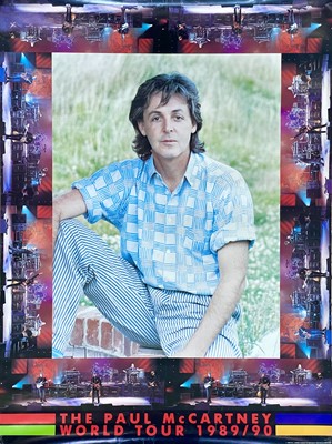Lot 114 - Paul McCartney tour poster.