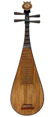 Lot 97 - Chinese pipa lute.