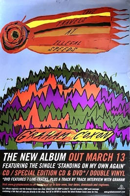 Lot 243 - Graham Coxon and The Good, The Bad, and The Queen promo posters.