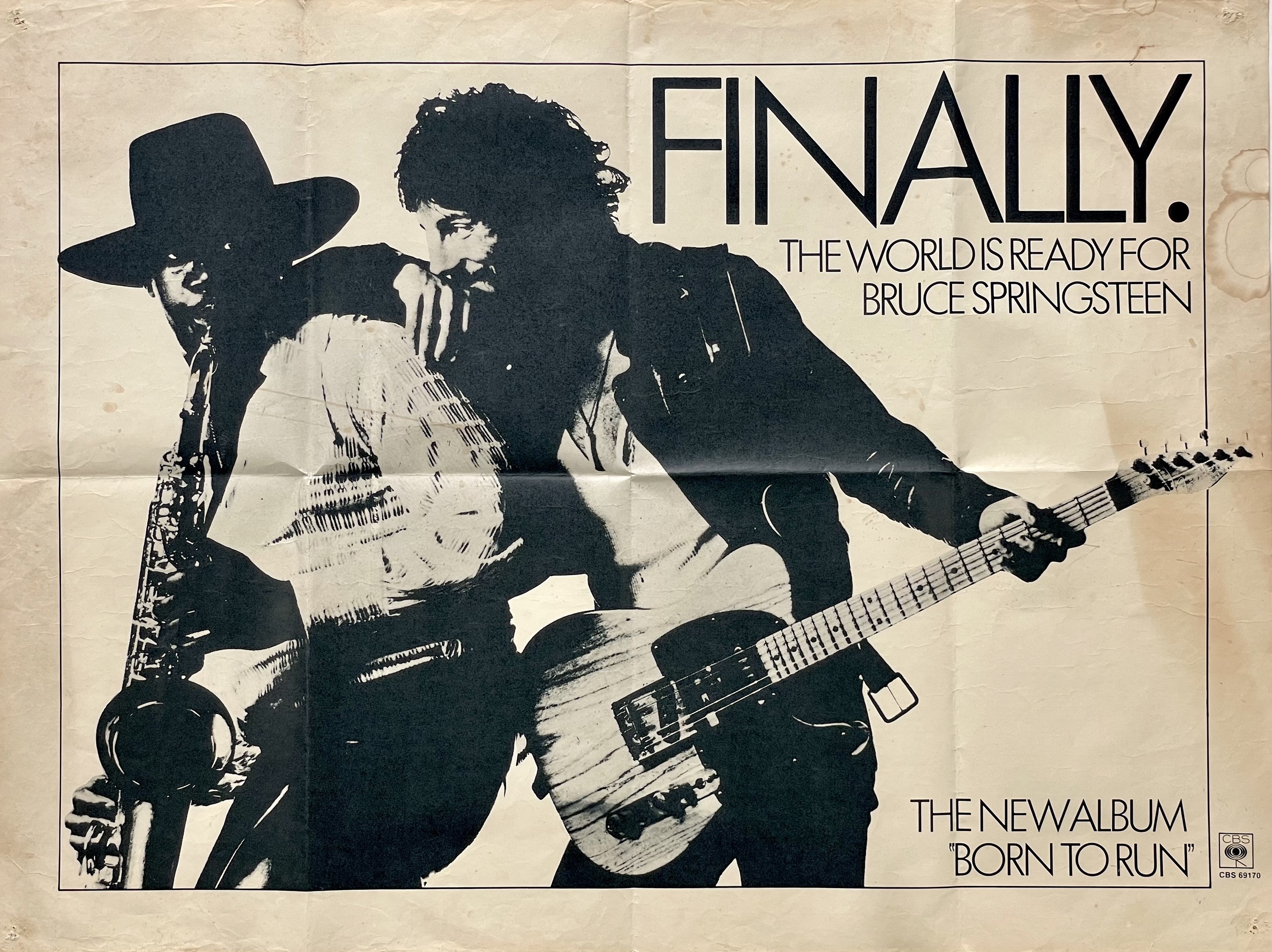 Lot 137 - Bruce Springsteen. Original 'Born to Run'