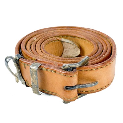 Lot 180 - Three handmade leather belts.