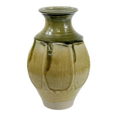 Lot 362 - A cut-sided Jonathan Chiswell-Jones stoneware...