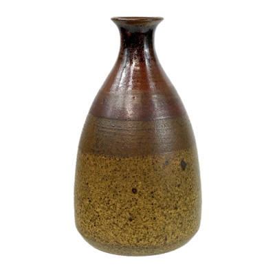 Lot 343 - A Peter Lane stoneware bottle neck vase, with...