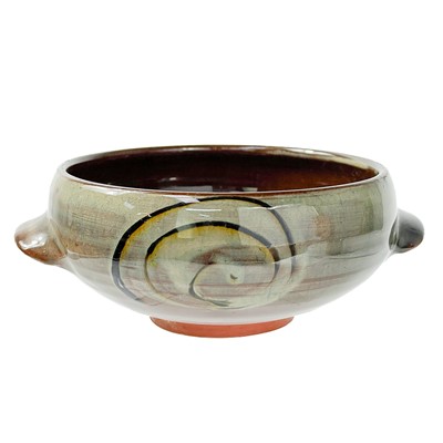 Lot 341 - Three Margaret Leach bowls, from her time in...
