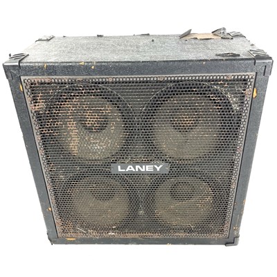 Lot 359 - Vintage Laney 4X10 bass cabinet.