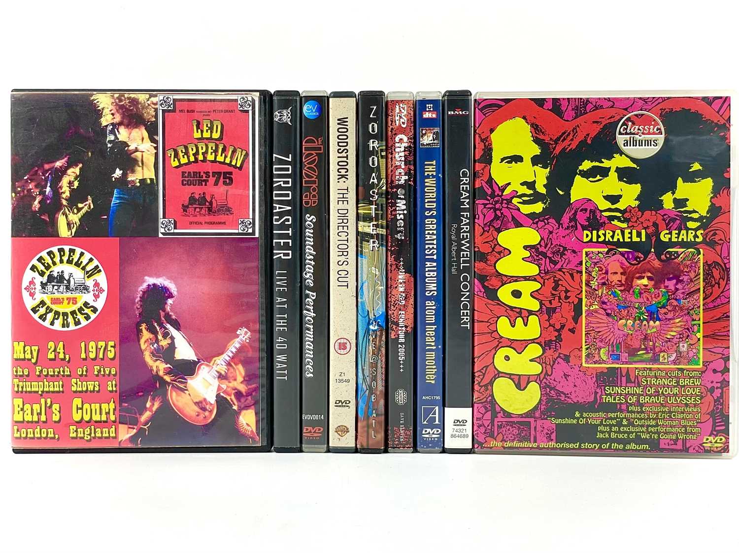 Lot 329 - Concert DVDs.