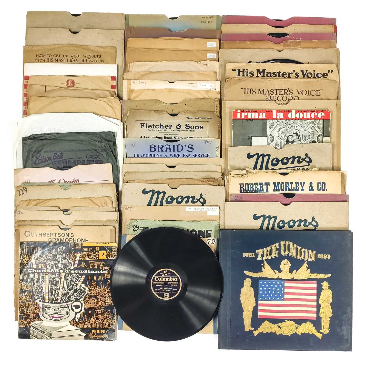 78 Recors Lot 281 - A collection of 78RPM records.