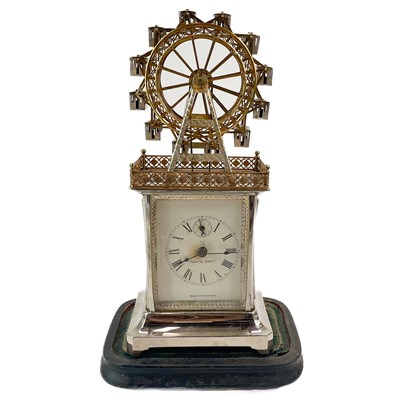 Lot 333 - An unusual Wurtemberg Ferris wheel automaton timepiece.