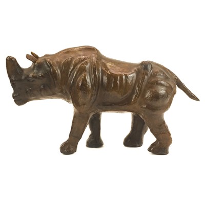 Lot 35 - A Liberty of London leather rhino.