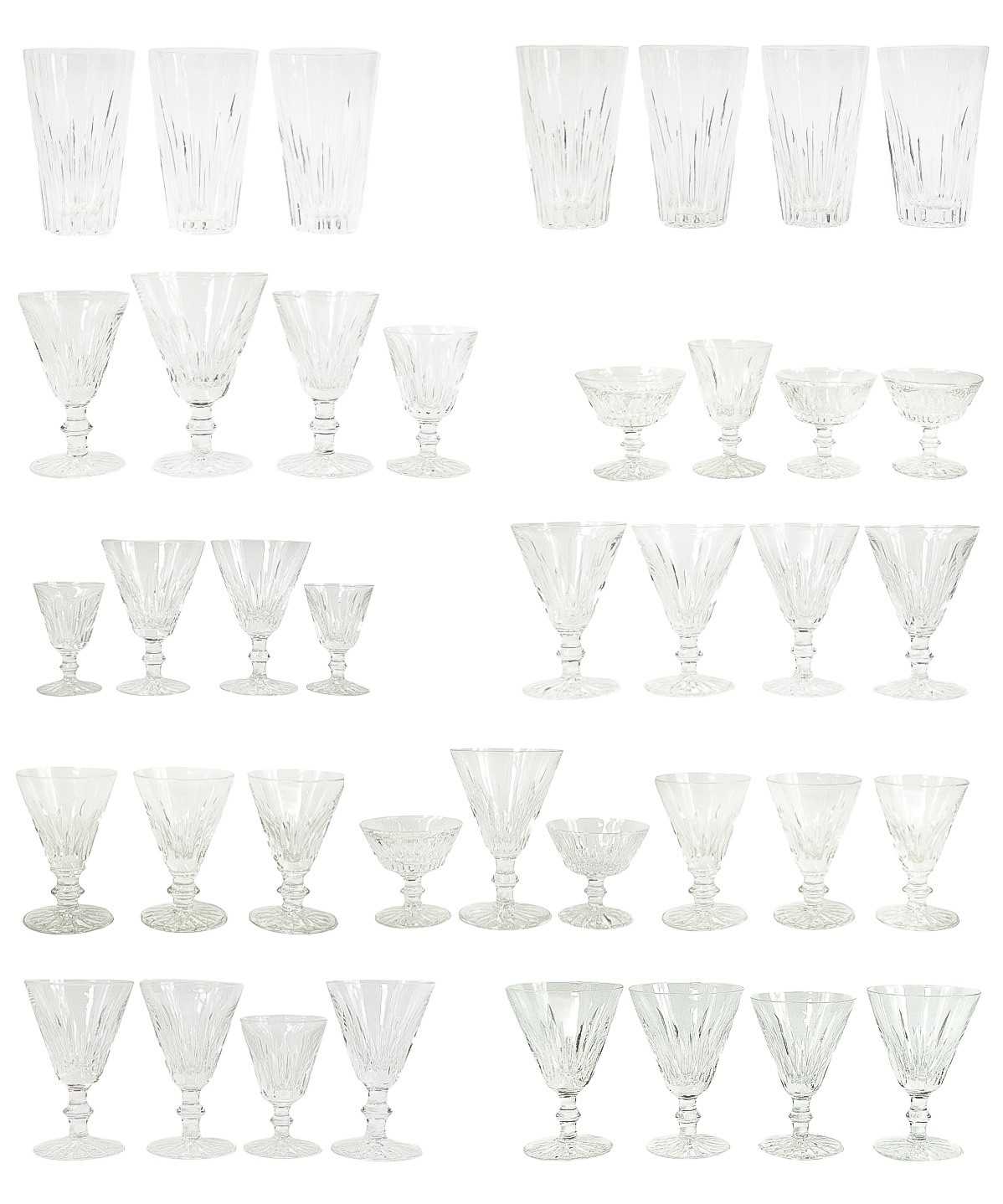 Lot 328 A part suite of Waterford crystal.