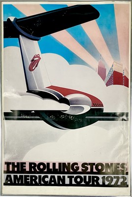 Lot 17 - Original The Rolling Stones poster.