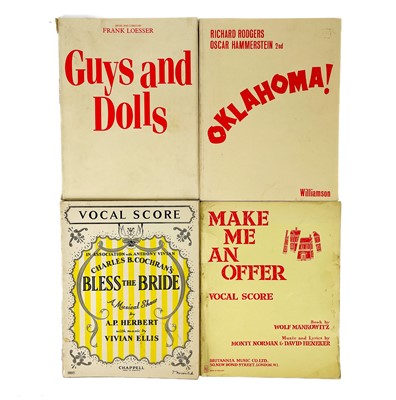 Lot 376 - Musical vocal scores.