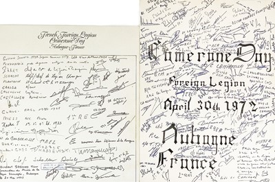 Lot 54 - American/Foreign legion military interest.