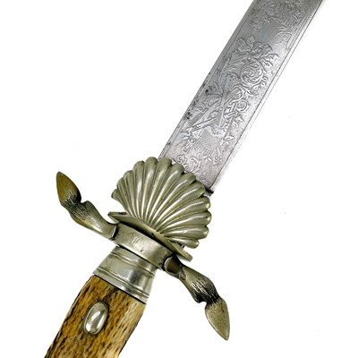 Lot 163 - A 20th century German hunting dagger.