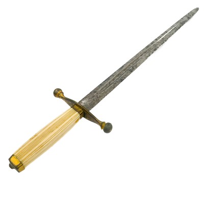 Lot 167 - An early 19th century Naval dirk.