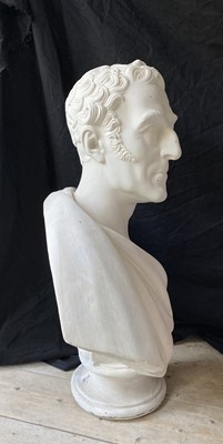 Lot 330 - Plaster portrait bust after Sir Francis Chantrey