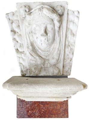 Lot 338 - Marble and plaster