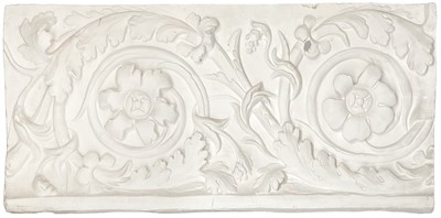 Lot 341 - Peter Hone (1941)  cast plaster frieze