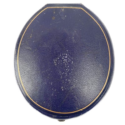 Lot 104 - A J W Benson retailer lady's pocket watch box.