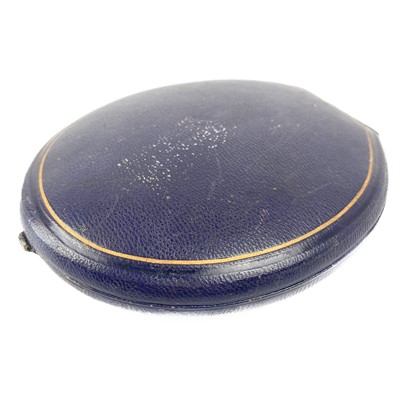 Lot 104 - A J W Benson retailer lady's pocket watch box.