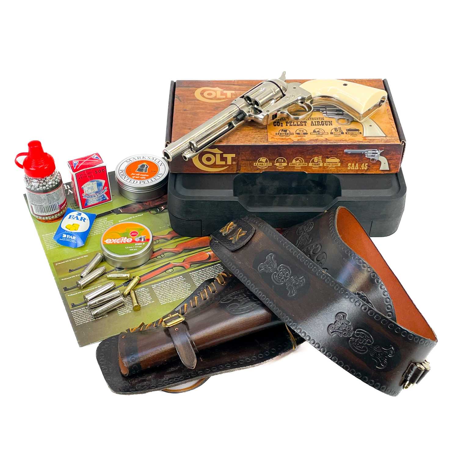 Colt Lay Lot 166 - A Umarex Colt SAA .45 Co2 Revolver.