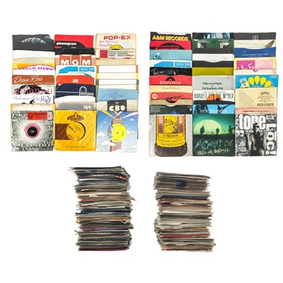 Lot 209 - A mixed bag of 7" singles.