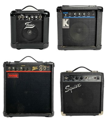 Lot 369 - Four electric guitar combo amplifiers.