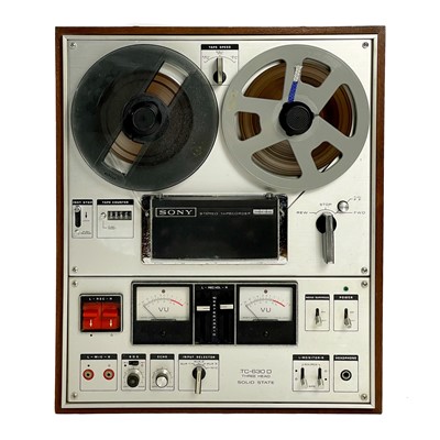 great cond Sony TC-630 reel to reel tape recorder player Photo