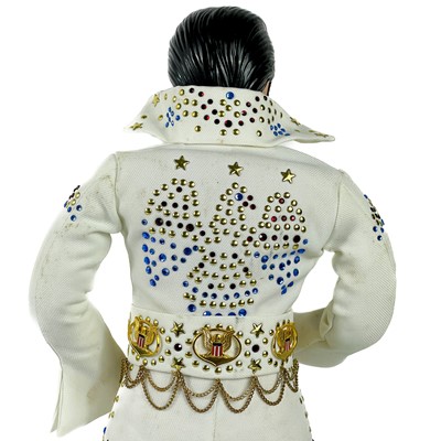 Lot 352 - Elvis Presley ceramic statuette.