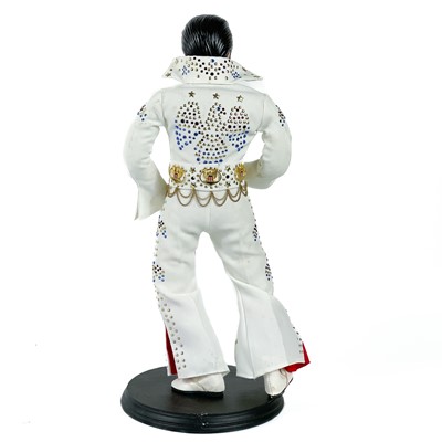 Lot 352 - Elvis Presley ceramic statuette.