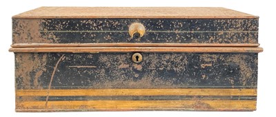 Lot 147 - An Indian steel cash box, early 20th century.