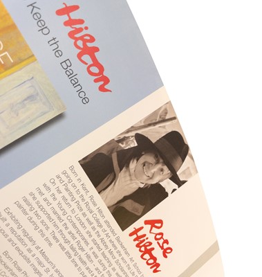 Lot 474 - Rose Hilton: New Paintings 2012.