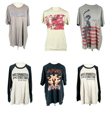 Lot 126 - Vintage band T-shirts.