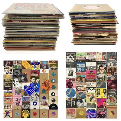 Lot 196 - Rock 'N' Roll/Rockabilly/Pop. One hundred and three 7" singles.